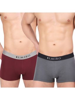 Elmiro - Mens Intimo Tech Antimicrobial Micro Modal Legendary Trunk (Pack of 2)
