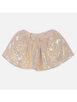MINI KLUB - Kids Girls Champage Gold Skirt
