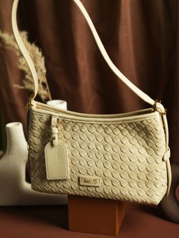 Inc.5 - Women's Casual Green Solid Shoulder Bag