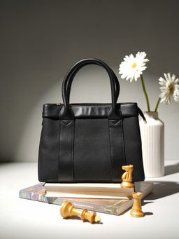 Inc.5 - Women's Black Casual Handbag Bag