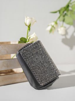 Inc.5 - Women's Grey Embellished Sling Bag