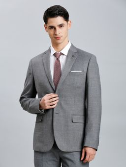 Reid & Taylor - Men Grey Formal Blazer