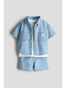 H&M - Boys Blue 3-Piece Denim Set