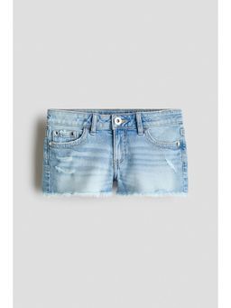 H&M - Girls Blue 5-Pocket Denim Shorts