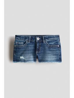 H&M - Girls Blue 5-Pocket Denim Shorts