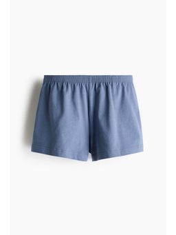 H&M - Women Blue Jersey Pull-On Shorts