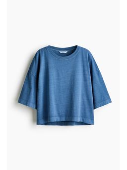 H&M - Women Blue Oversized T-Shirt