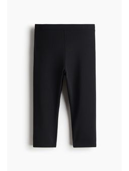 H&M - Women Black Capri Leggings