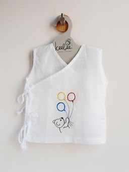 Keebee Organics - Cotton White Balloon Baby Jabla