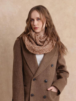RAREISM - Women Acrylic Brown Muffler