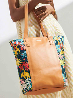 Chumbak - Jungle Drama Tassel Tote Bag