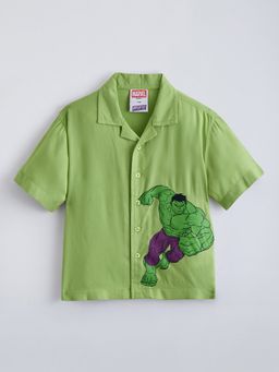 Hopscotch - Hulk Graphic Collared Shirt