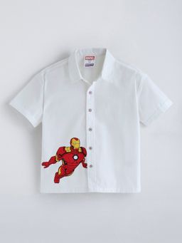 Hopscotch - Cotton Iron Man Shirt