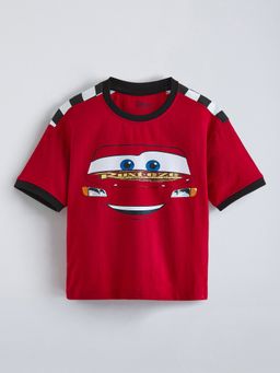 Hopscotch - Lightning Mcqueen Cotton T-Shirt
