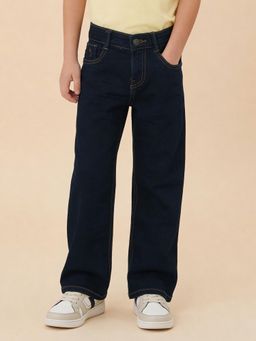 U.S. POLO ASSN. - Kids Boys Straight Fit Blue Jeans