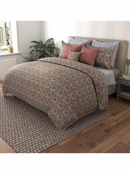 By ADAB - MSC Rangoli II 400 TC Bed Sheet (Set of 3)