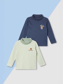 max - Boys Multi-Color Assorted T-shirts (Pack of 2)