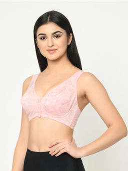 Mamma Presto - Front Open Maternity Nursing Bra Pink