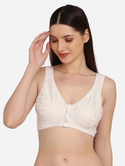 Mamma Presto - Front Open Maternity Nursing Bra White