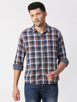 Pepe Jeans - Knight Full Sleeves Indigo Reversible Shirt