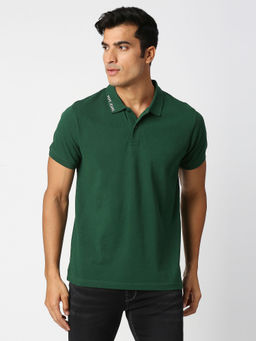 Pepe Jeans - Nexa Green Solid Polo T-Shirt