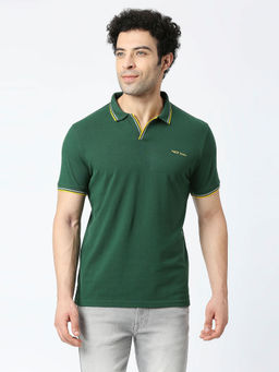 Pepe Jeans - Monarch Green Solid Polo T-Shirt