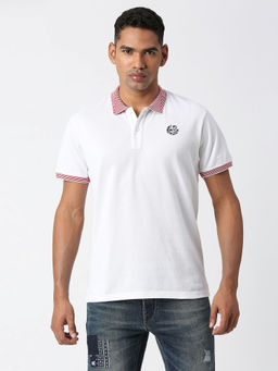 Pepe Jeans - Neil White Solid Polo T-Shirt