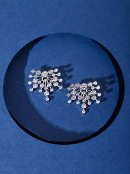 Voylla - Fireworks Glitter Aura Statement Stud