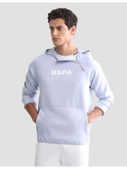 U.S. POLO ASSN. - Mens Regular Fit Solid Active Hoodie