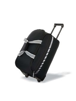 Lavie Sport - Unisex Pluto Wheel Duffle (Black) (Small)