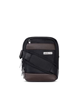 Lavie Sport - Unisex Athos Crossbody Sling Bag (Black) (M)