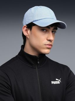 Puma - Blue Minimal Solid Denim Sun Cap