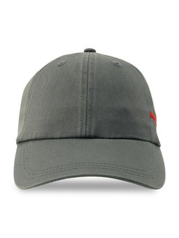 Puma - Grey Minimal Solid Denim Sun Cap