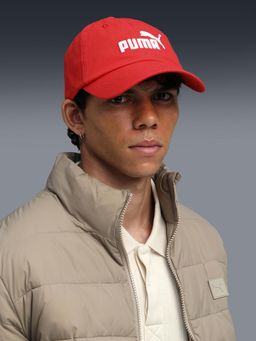 Puma - Red Ace Brand Logo Baseball Cap