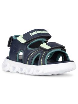 Bubblegummers - Navy Blue Velcro Sandals for Boys