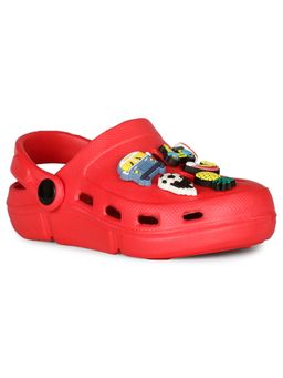 Bubblegummers - Red Sling back Clogs for Kids
