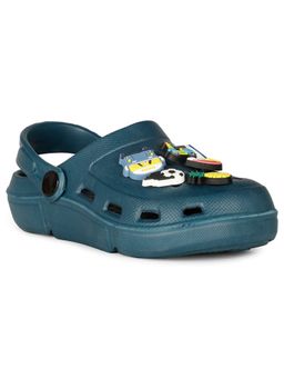 Bubblegummers - Teal Sling back Clogs for Kids