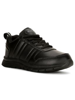 Bata - Black Lace-Up School Shoes for Boys