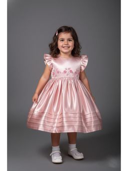 Twirly Tutus - Daffodill : Ruffled Sleeve Embroidered Party Outfit