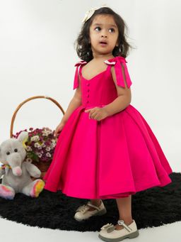 Twirly Tutus - Cherry Wonder : Sweetheart Neck Flared Party Dress