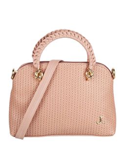 Mochi - Women Textured Pink Satchels