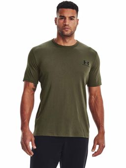 Under Armour - Green Solid T-Shirt
