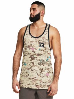 Under Armour - Brown Printed Tank