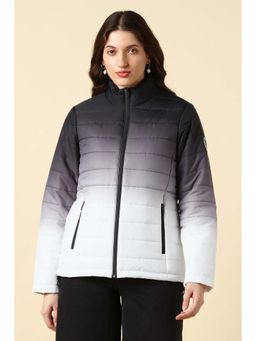 Allen Solly - Women Grey Textured Casual Jacket
