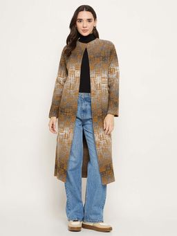 Madame - Abstract Print Multicolor Long Shrug