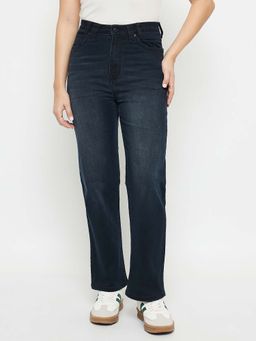 Madame - Black Straight Fit Jeans