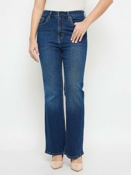 Madame - Dark Blue Flared Jeans