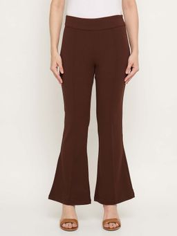 Madame - Flared Brown Trousers