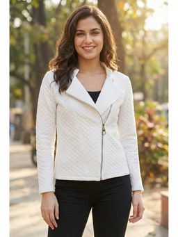 Tandul - Full Sleeve Solid WhiteWomen Jacket