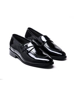 Monkstory - Drezzire Classic Patent Slip-ons Black